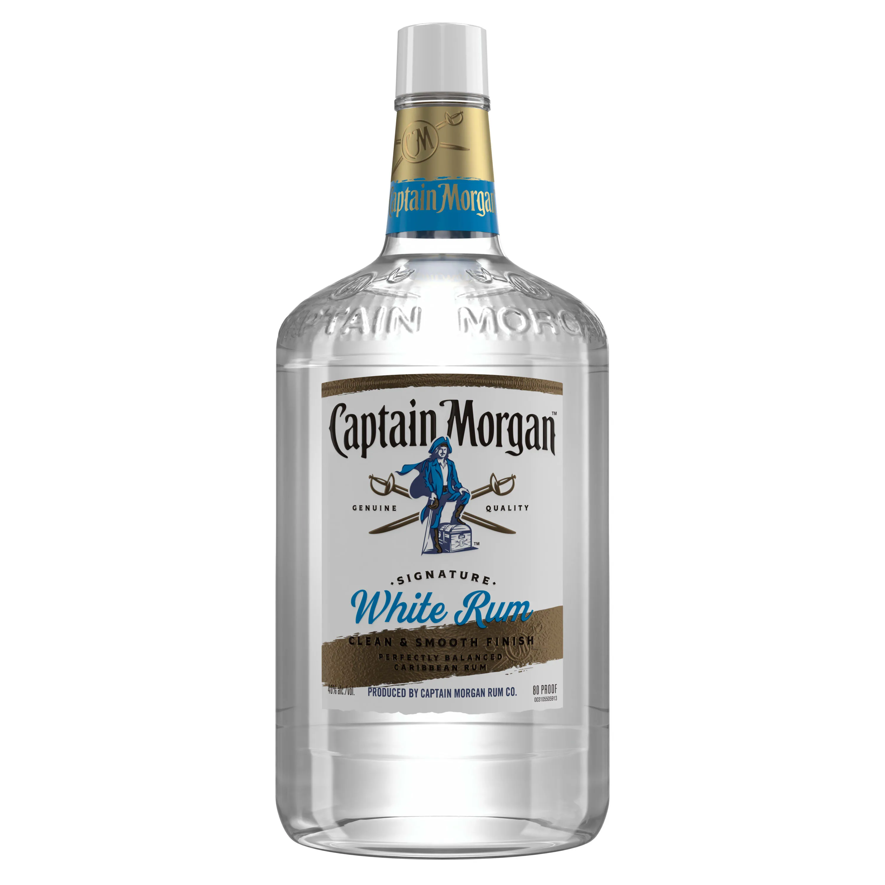 Captain Morgan White Rum(80 Proof