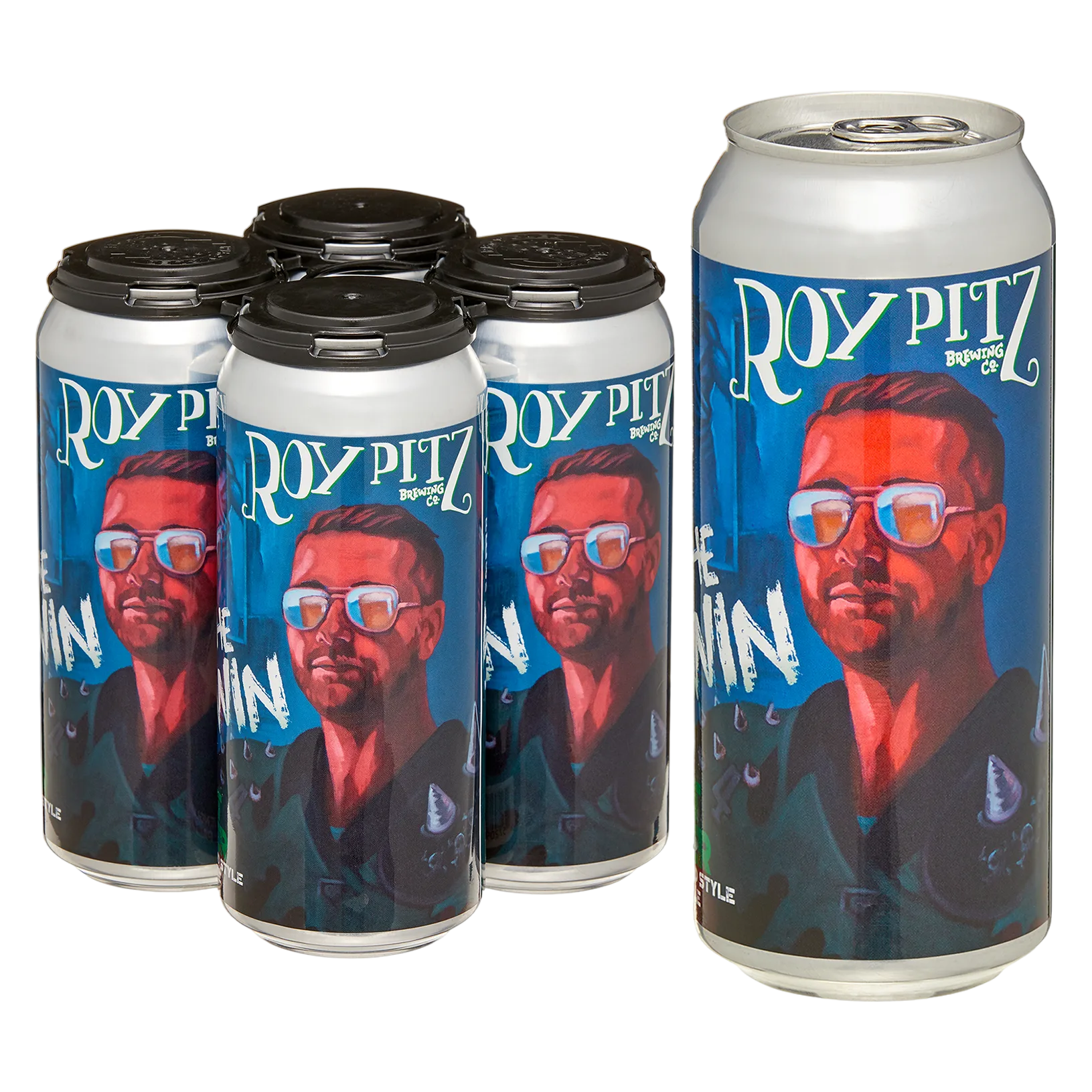 Roy Pitz 4 The Win NEIPA 4pk 16oz Can 5.0% ABV
