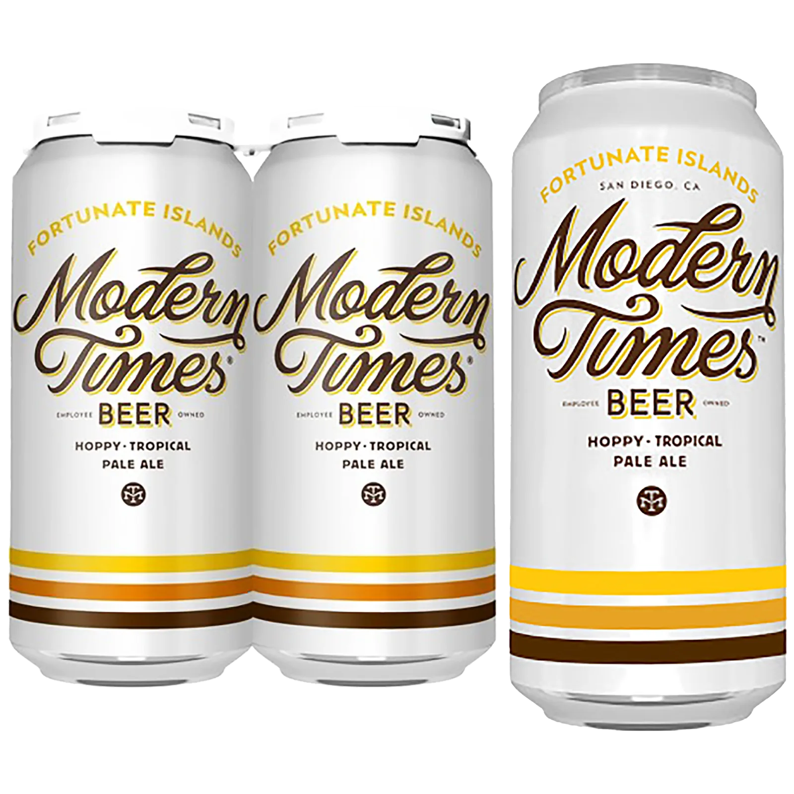 Modern Times Fortunate Islands Pale Ale 4pk 16oz Can 5.0% ABV