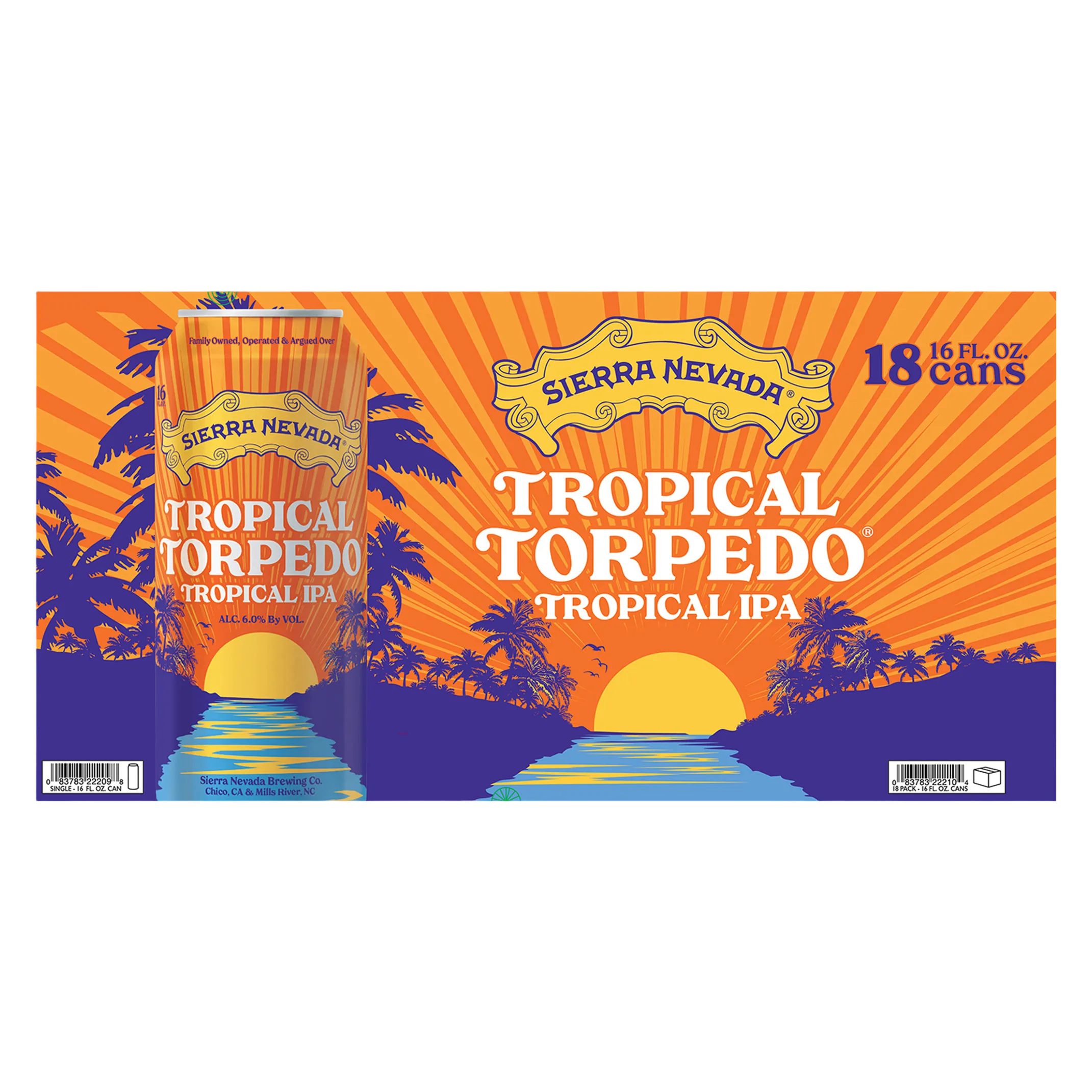 Sierra Nevada Brewing Tropical Torpedo IPA Single 16oz Can