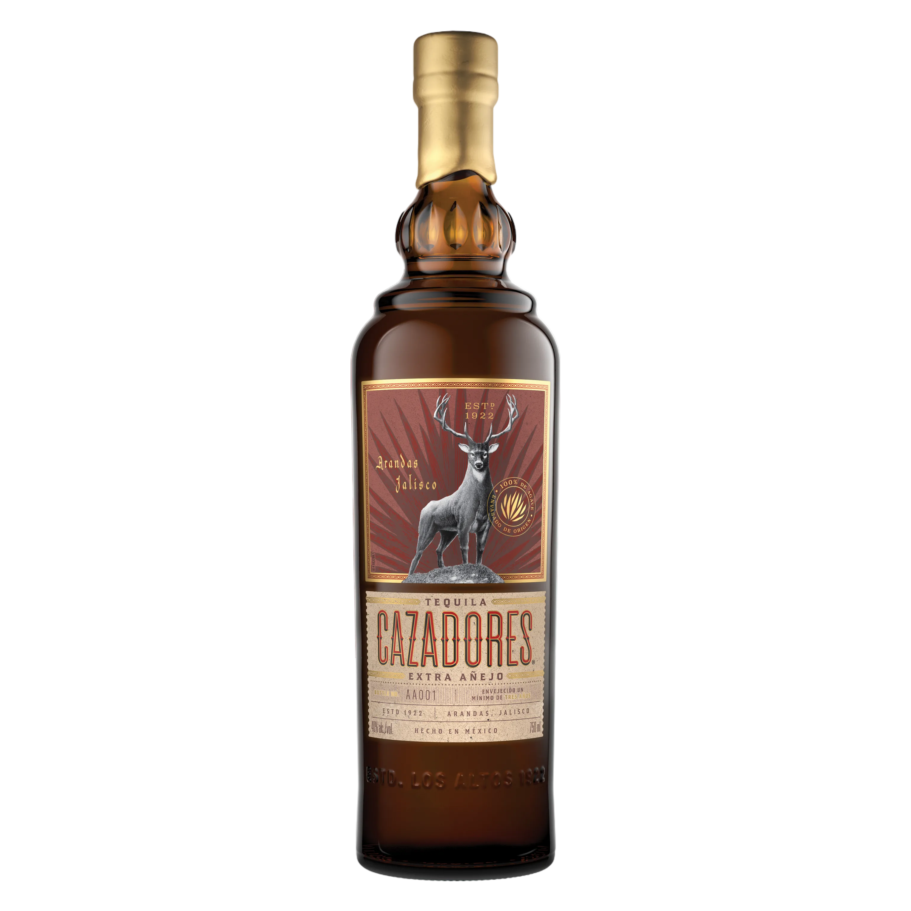 Cazadores Extra Anejo Tequila (80 Proof