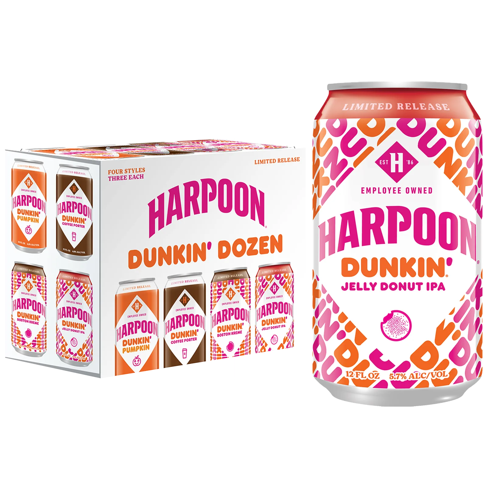 Dunkin' Dozen Mix Pack 12pk Can 6.0% ABV