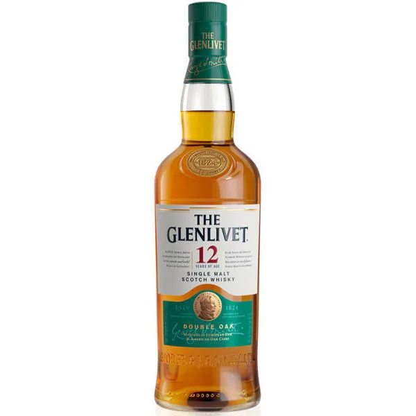 The Glenlivet 12 Year Old Double Oak Speyside Single Malt Scotch 750Ml