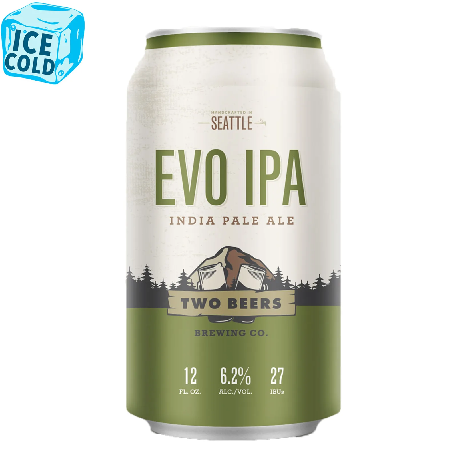 Do Not Use Two Beers Evo IPA 6 Pack Cans