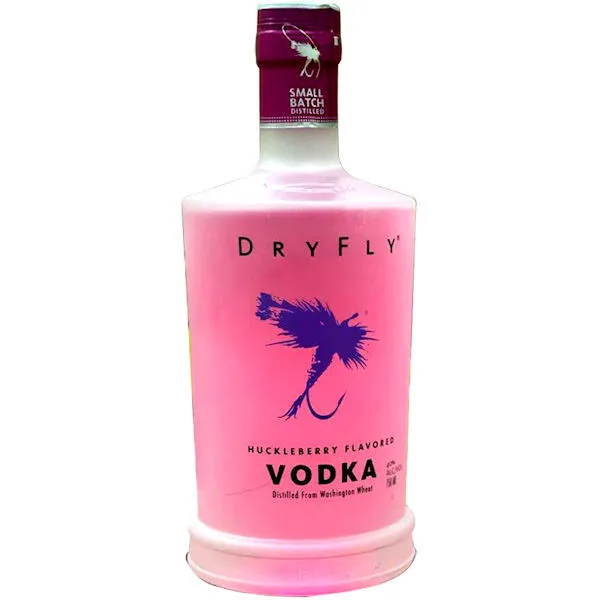Dry Fly Huckleberry Vodka 750Ml