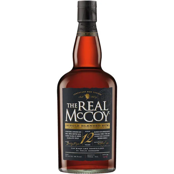 The Real Mccoy 12 Year Old Barbados Rum 750Ml
