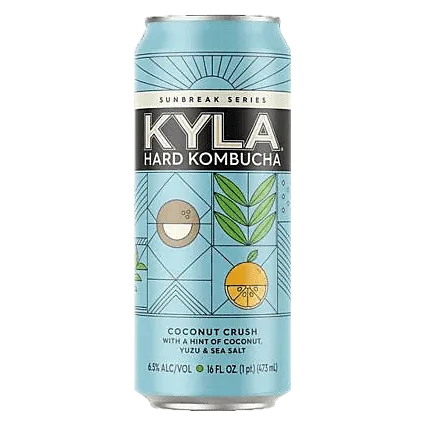KYLA Hard Kombucha Sunbreak Coconut Crush Single 16oz Can
