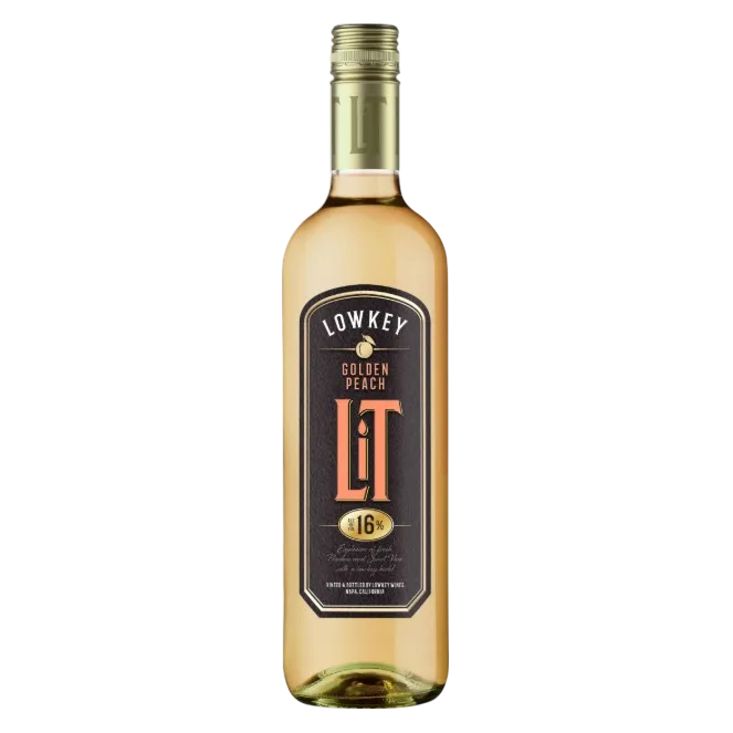 Lowkey Lit Golden Peach