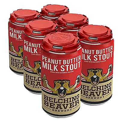 Belching Beaver Peanut Butter Milk Stout 6pk Can