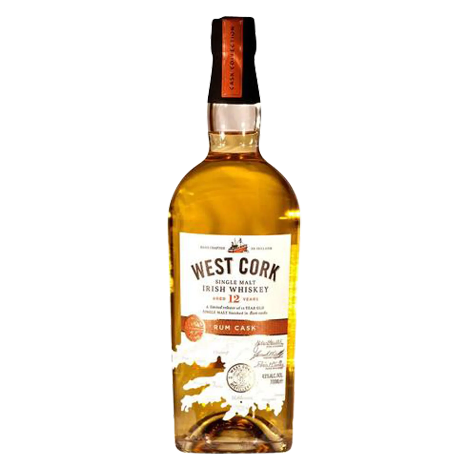 West Cork 12 Yr Rum Irish Whisky