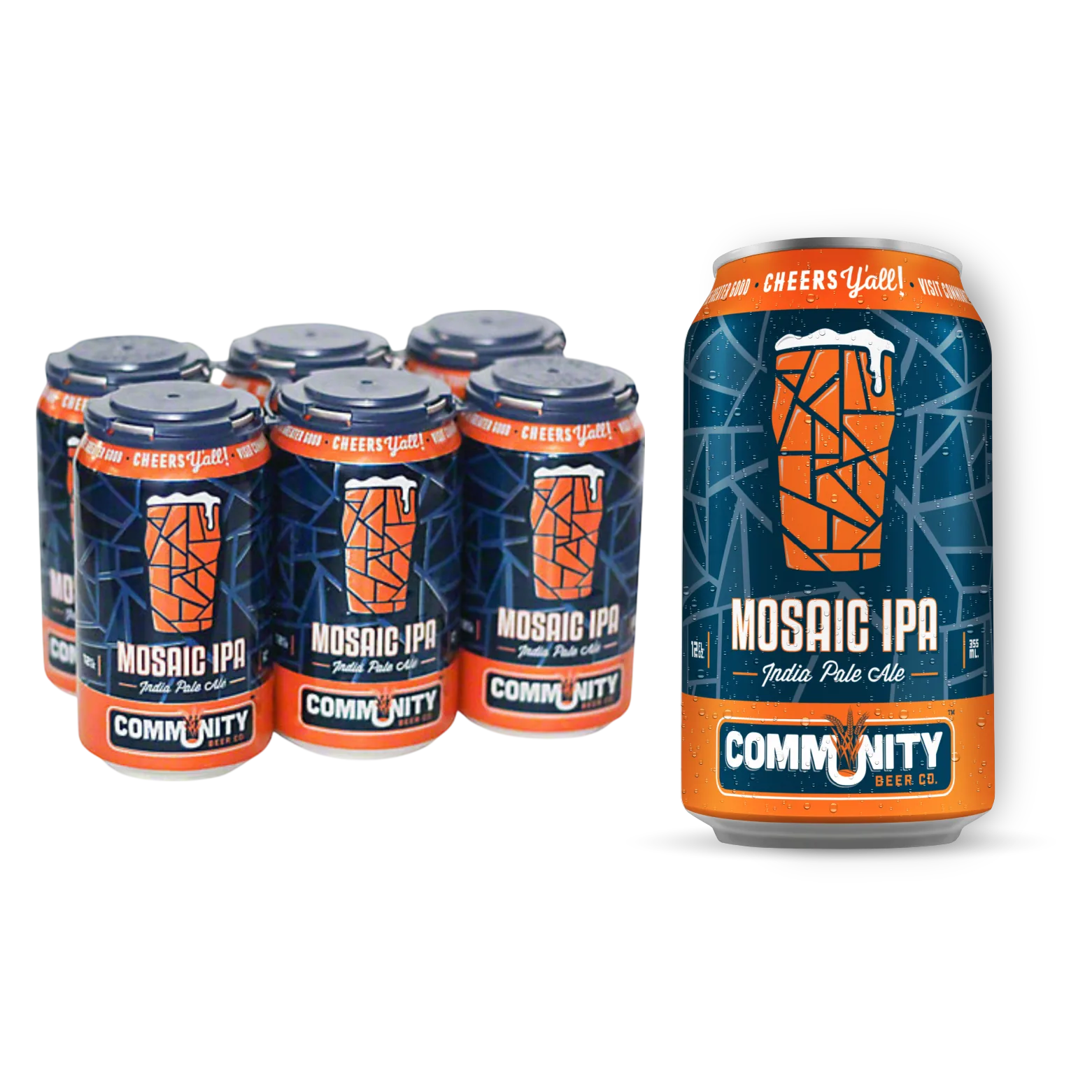 Community Mosaic IPA 6pk Can 8.6% ABV