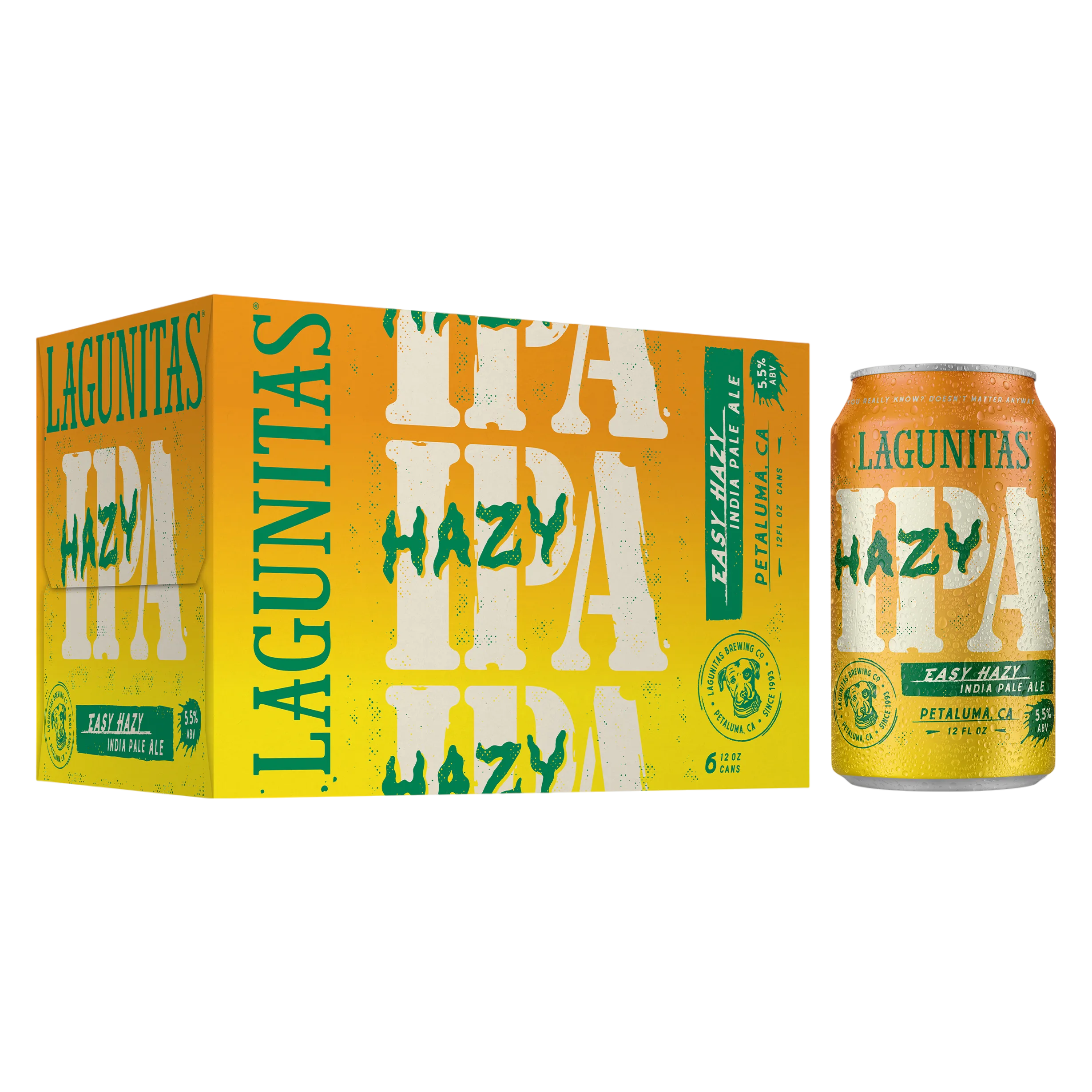 Lagunitas Hazy IPA 6pk Can 5.5% ABV