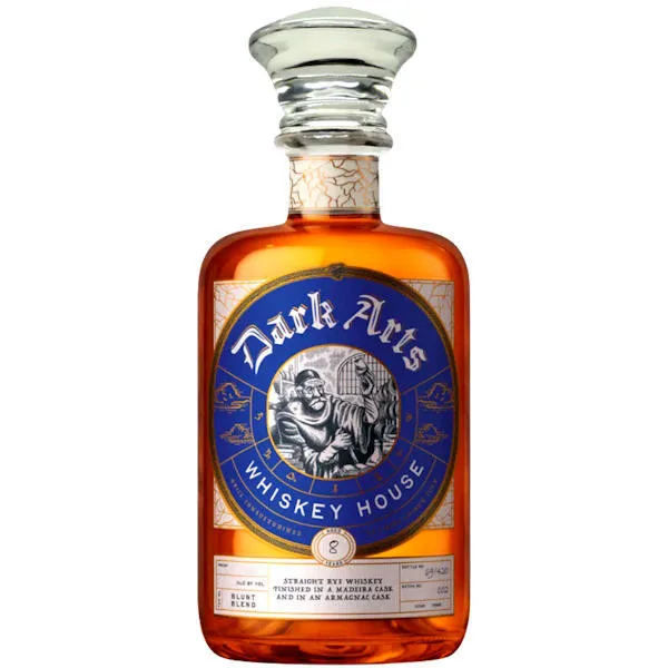 Dark Arts Whiskey House 8 Year Old Blunt Blend Straight Rye Whiskey 750Ml