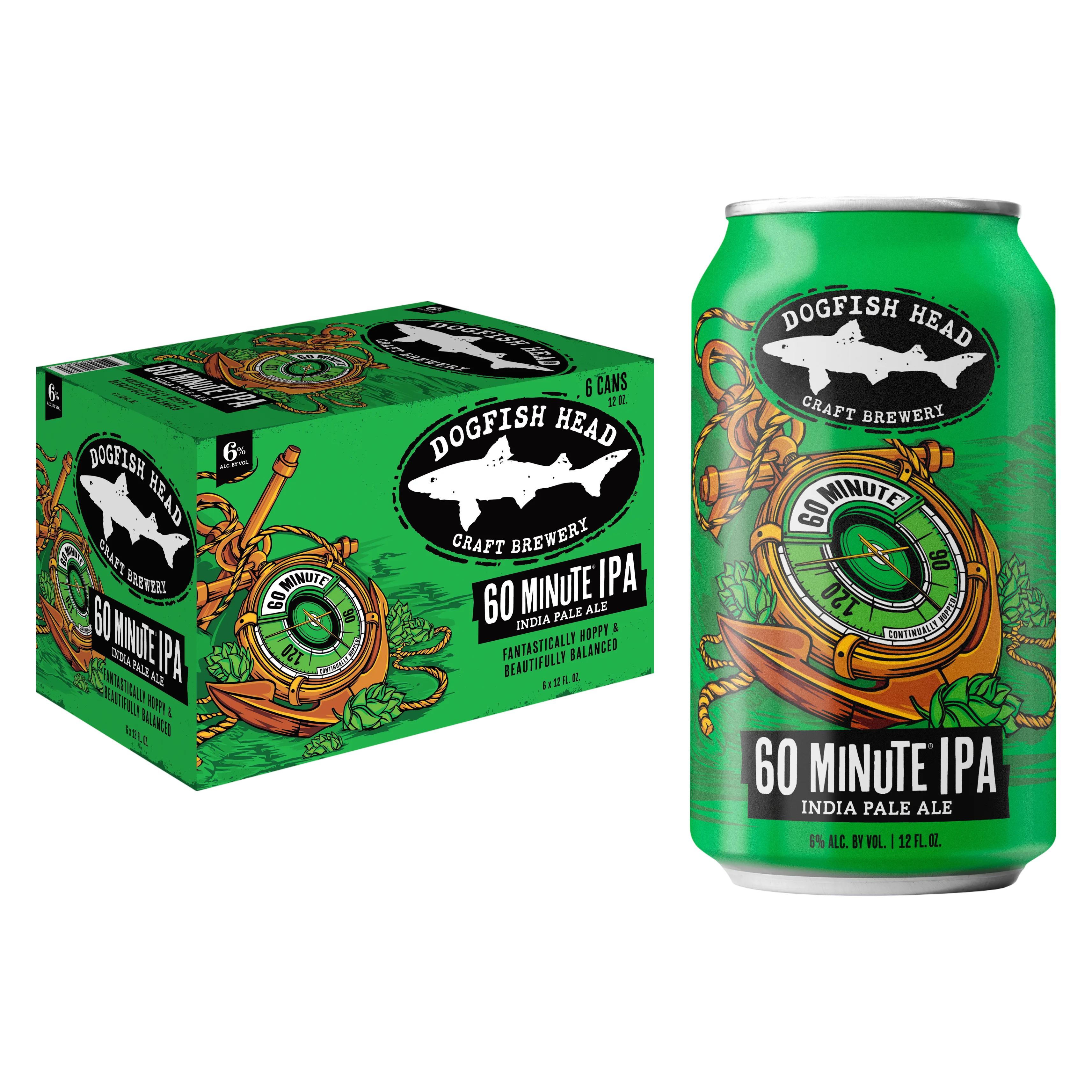 Dogfish Head 60 Minute IPA 6pk Can