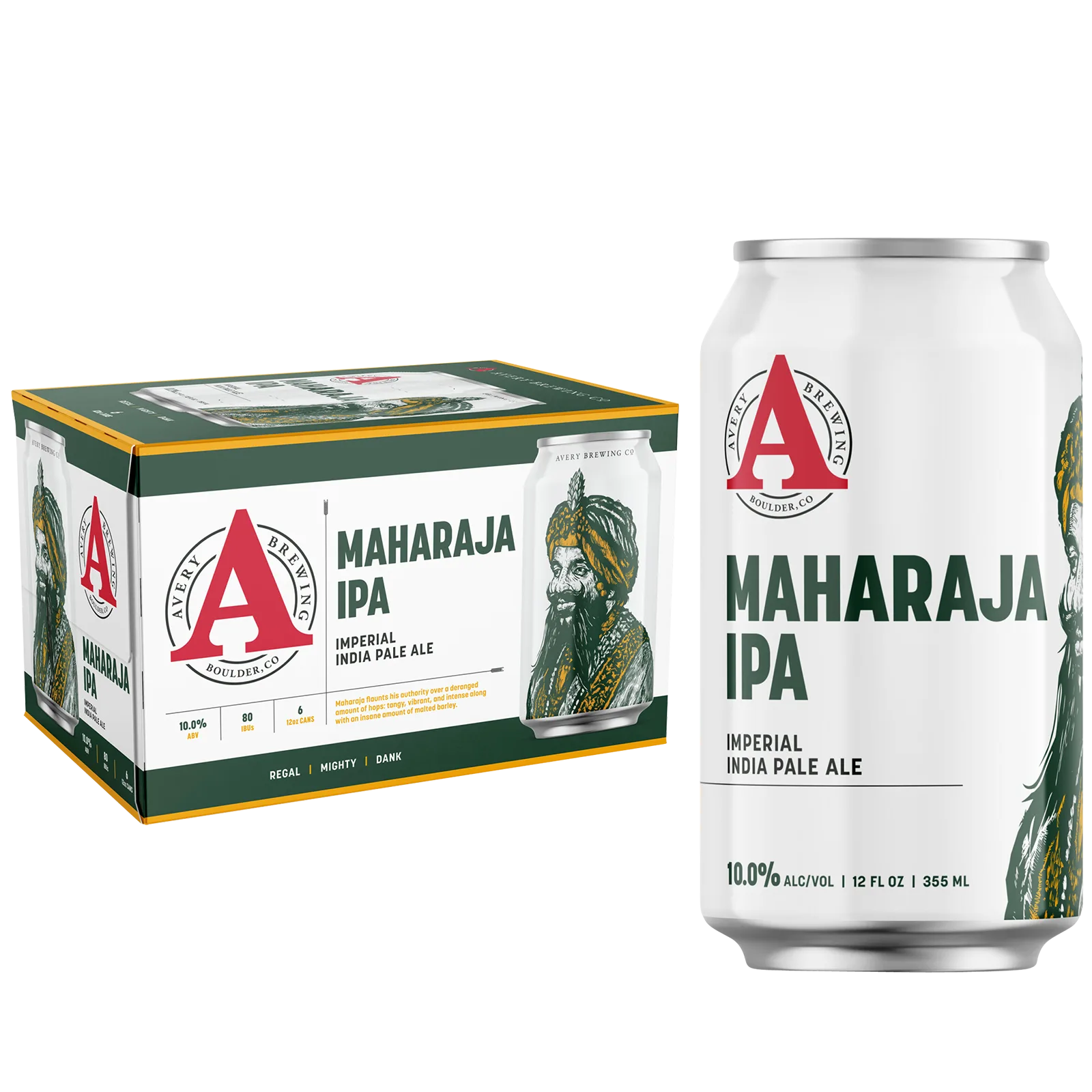 Avery Brewing Company Maharaja Imperial IPA 6pk Can