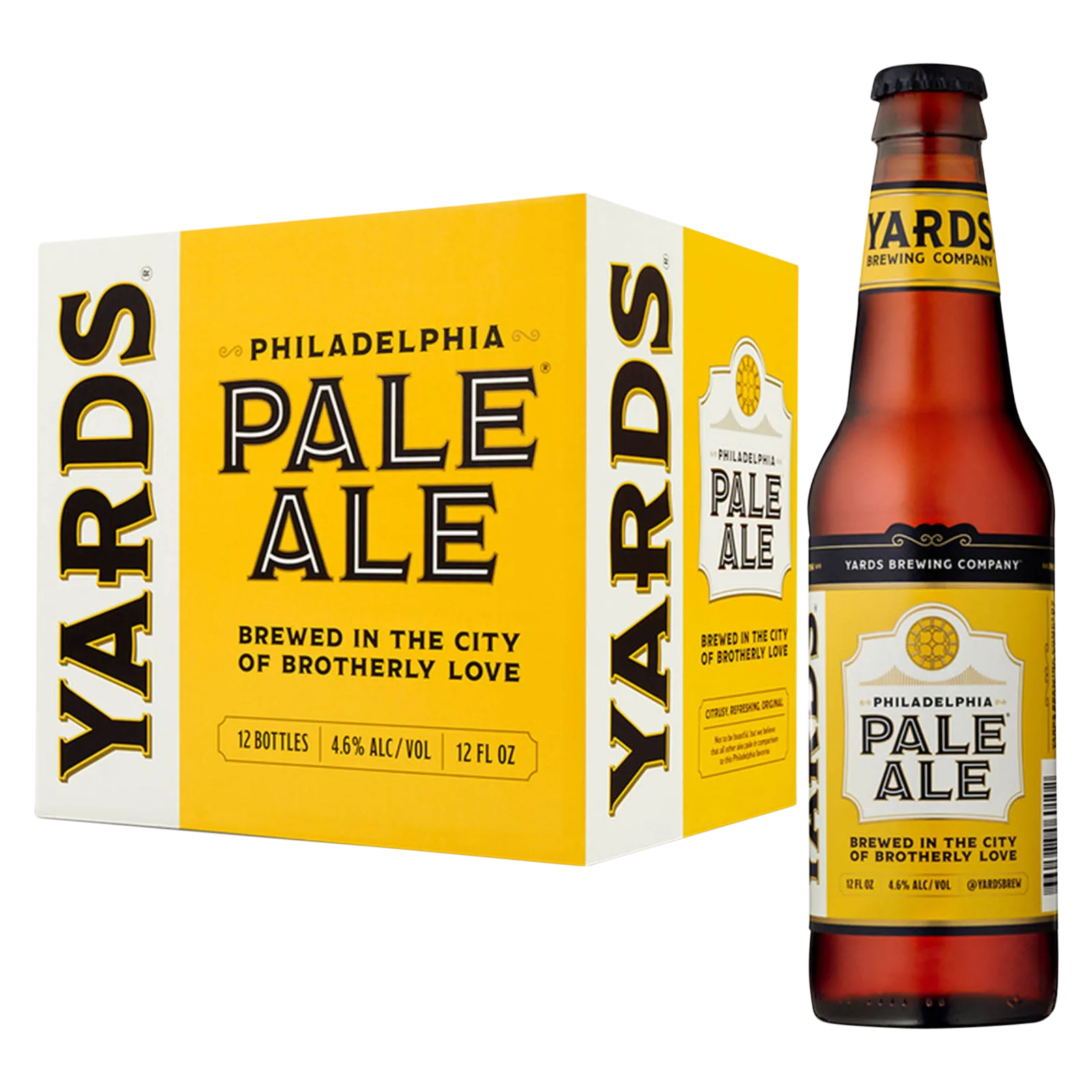 Yards Philadelphia Pale Ale 12pk Btl 4.6% ABV