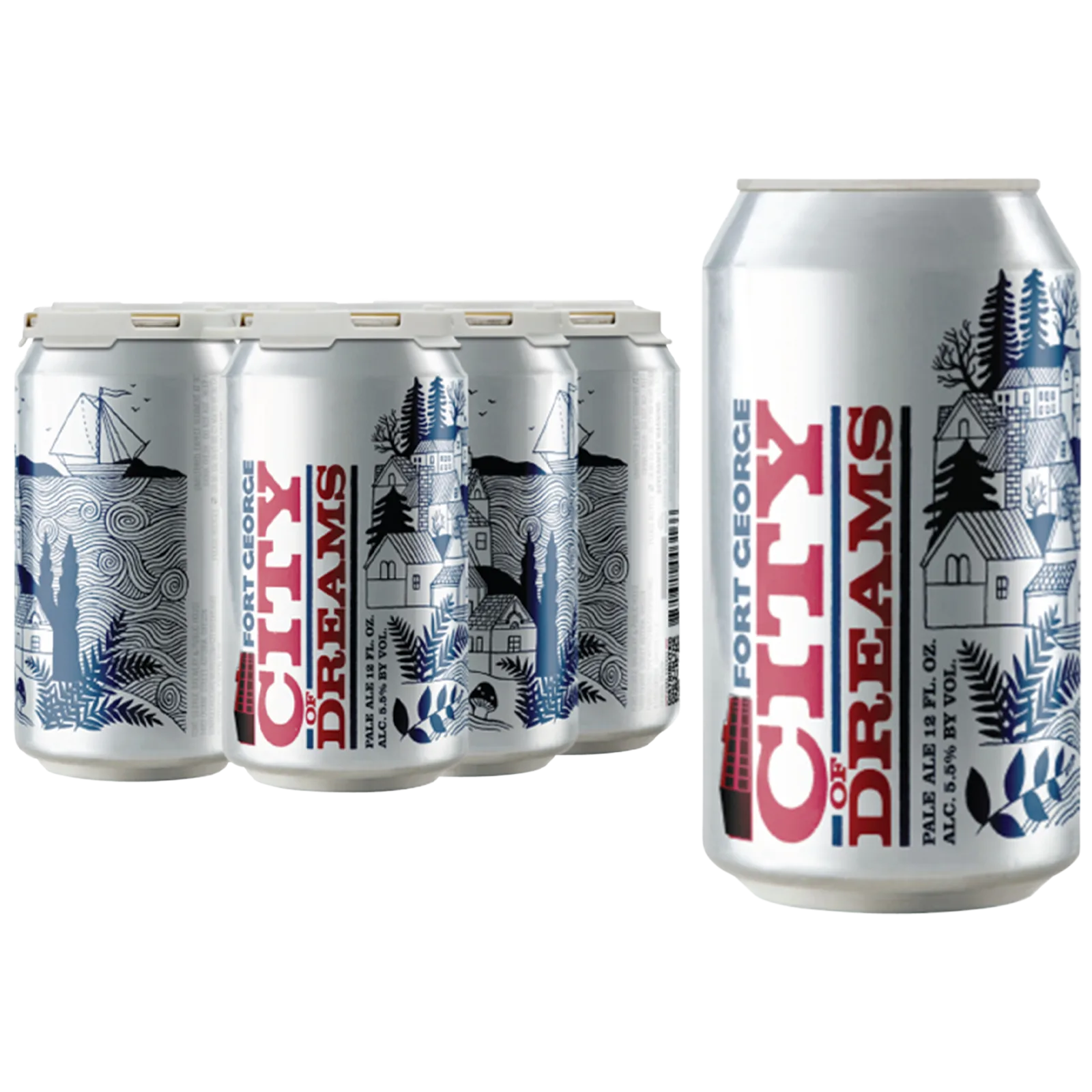Fort George City of Dreams 6 pk Can 5.5% ABV