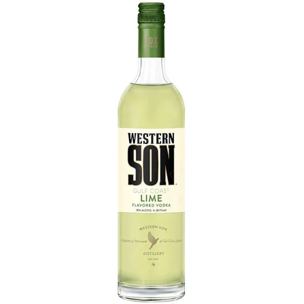 Western Son Lime Vodka 750Ml
