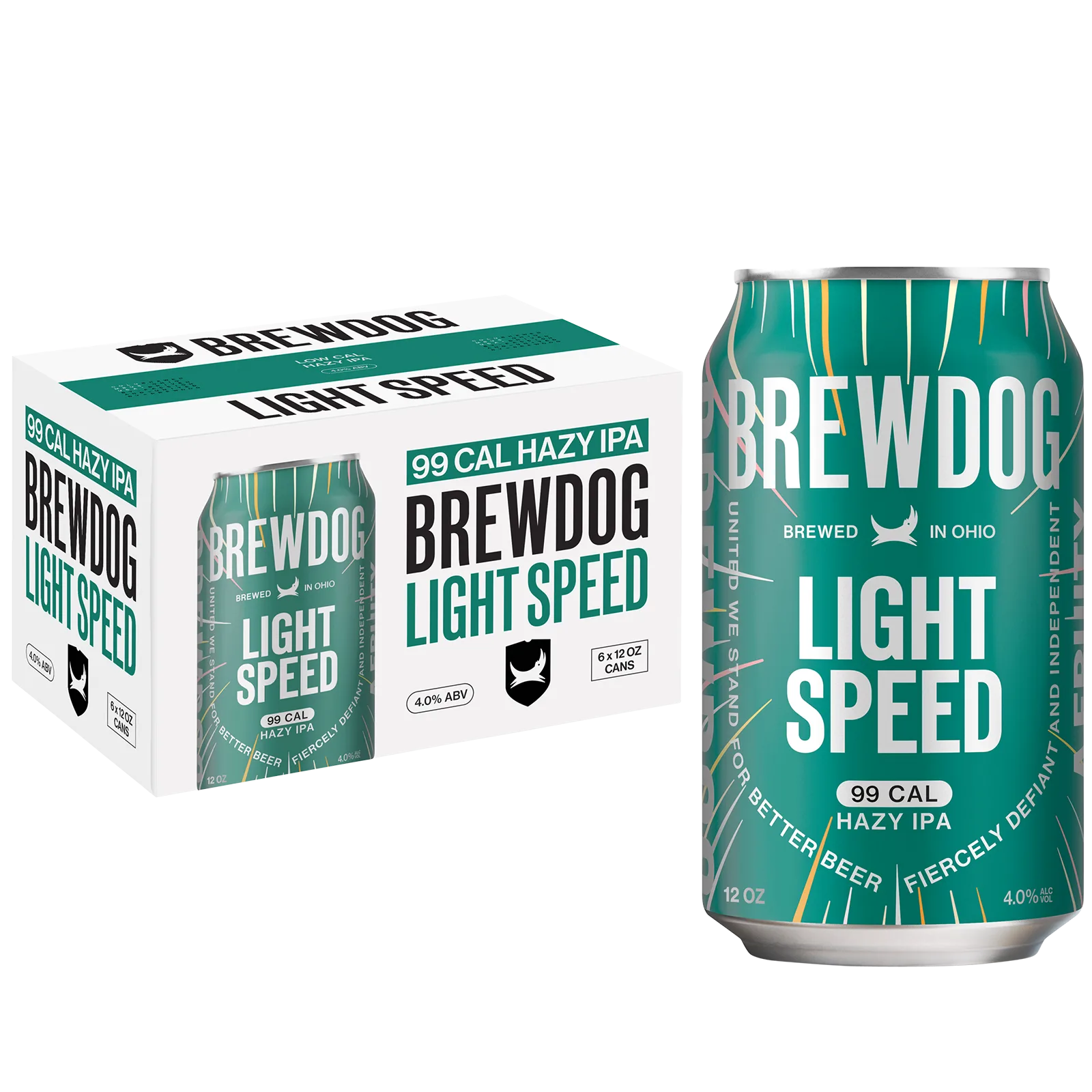 BrewDog Light Speed Session IPA 6pk Can 4.0% ABV