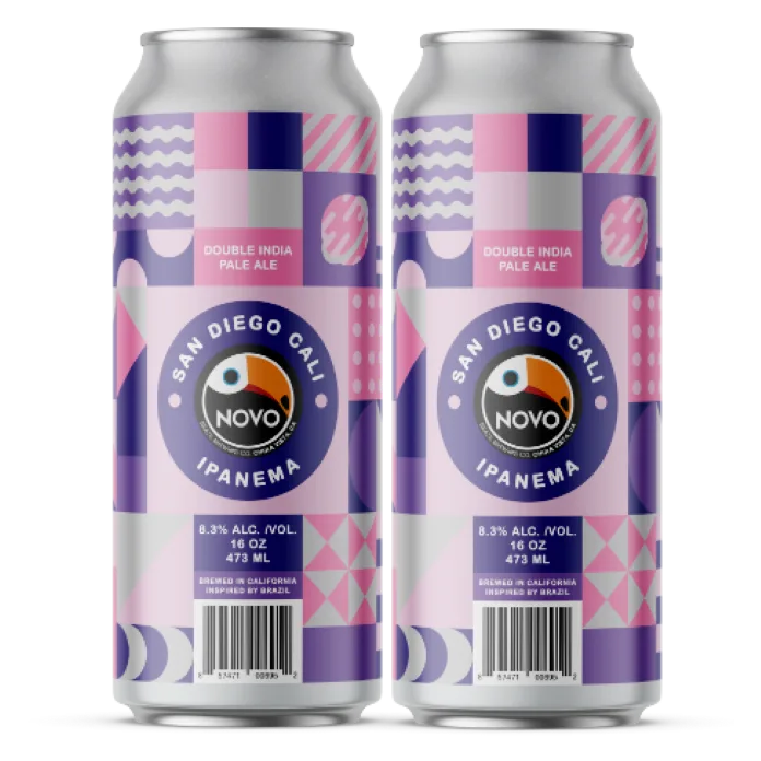 Novo Brazil Brewing Ipanema Double IPA 4pk 16oz Can
