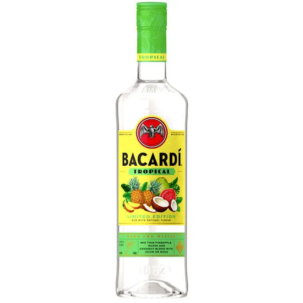 Bacardi Tropical Rum 750Ml