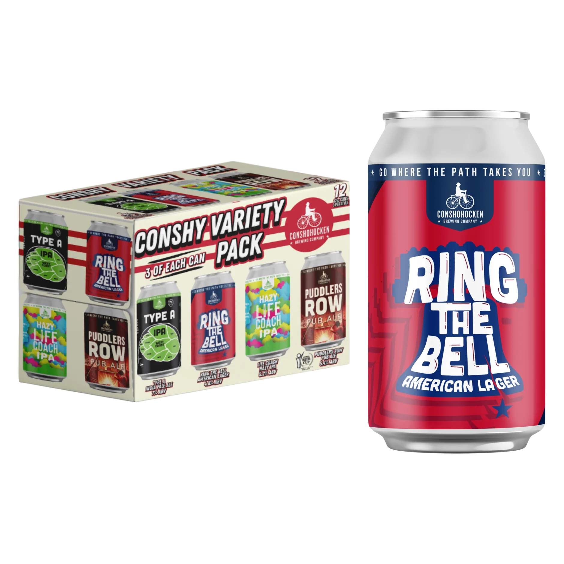 Conshy Variety Pack 12pk Cans 7% ABV