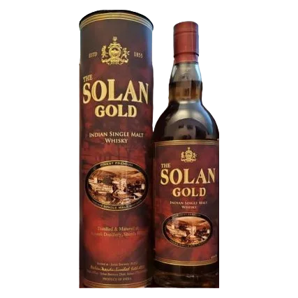 The Solan Gold Single Malt Whisky