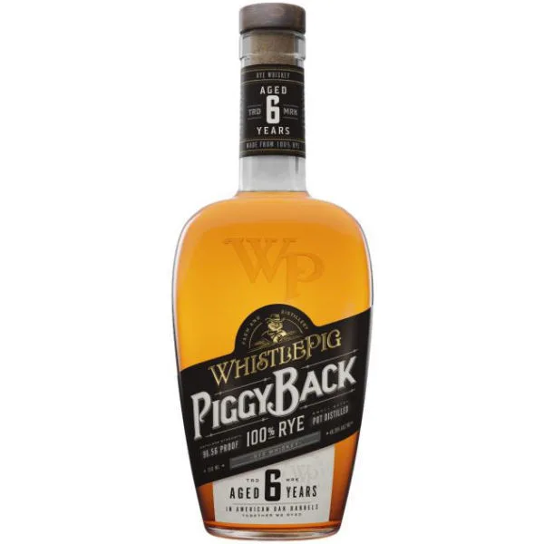 Whistlepig Piggyback 6 Year Old Straight Rye Whiskey 750Ml