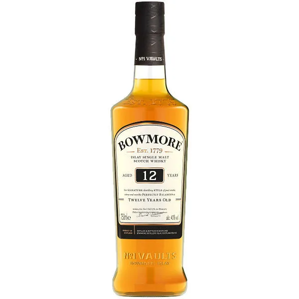 Bowmore 12 Year Old Islay Single Malt Scotch 750Ml
