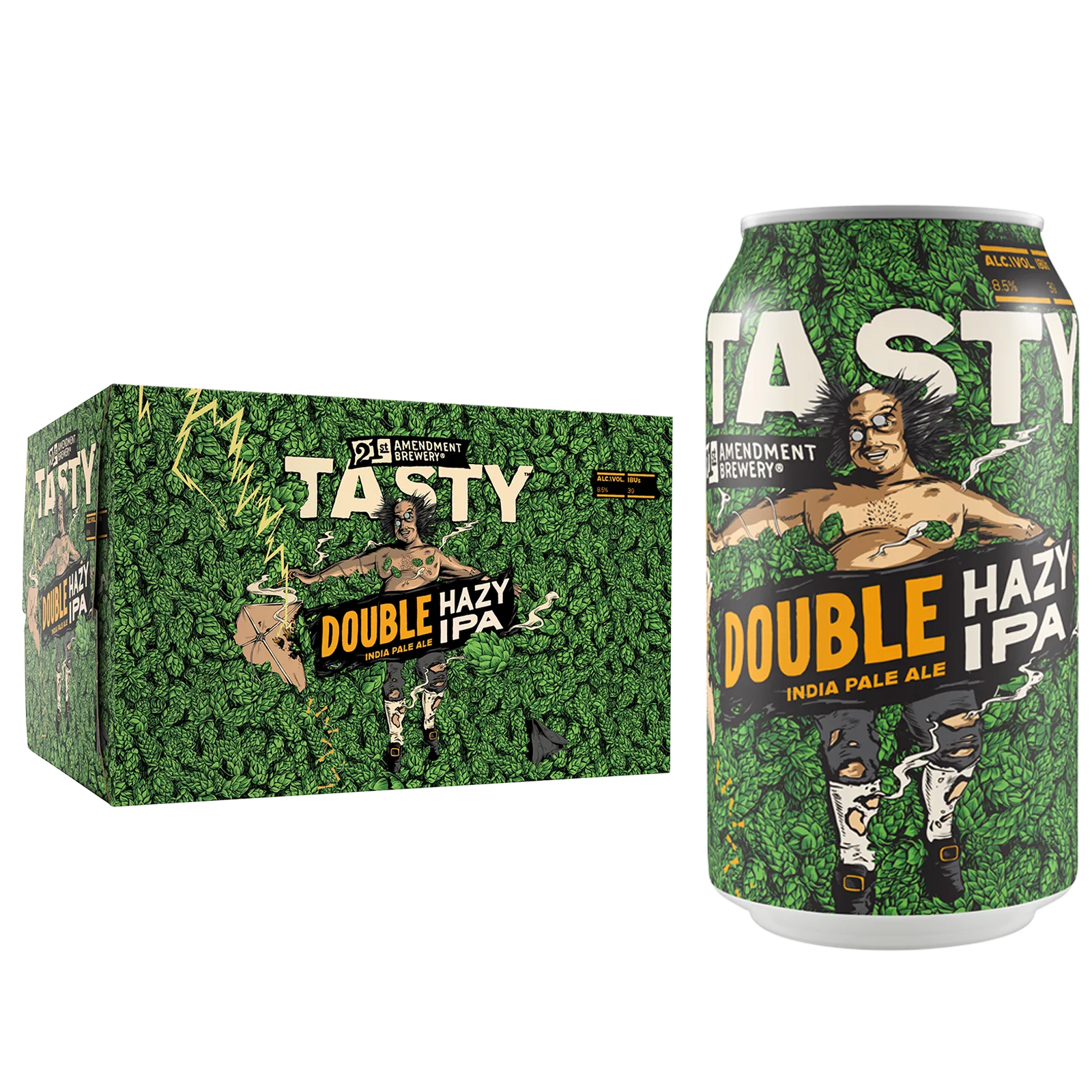 21st Amendment Tasty Double Hazy IPA 6pk Can 8.5% ABV