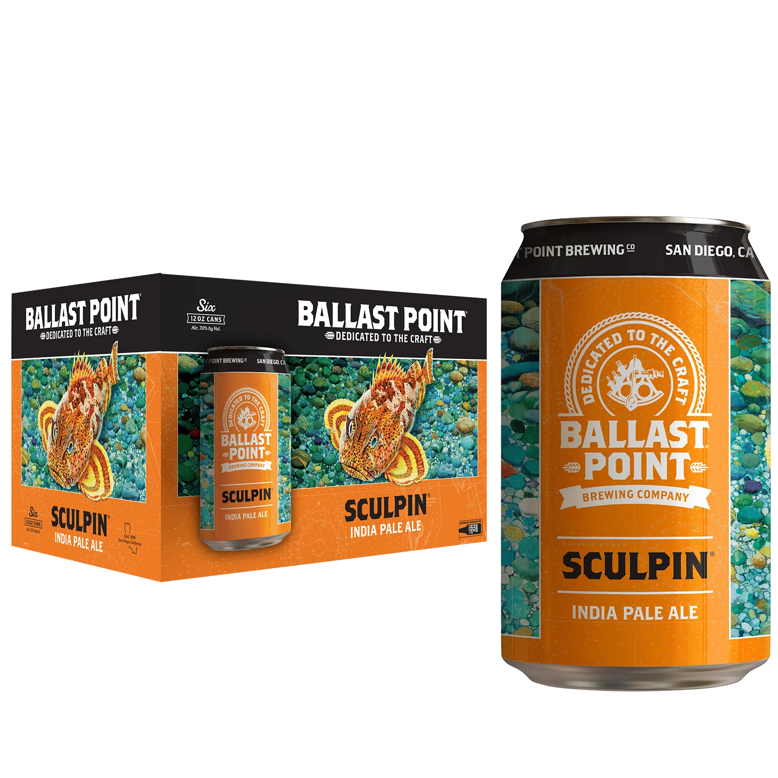 Ballast Point Sculpin IPA 6pk Can 7.0% ABV