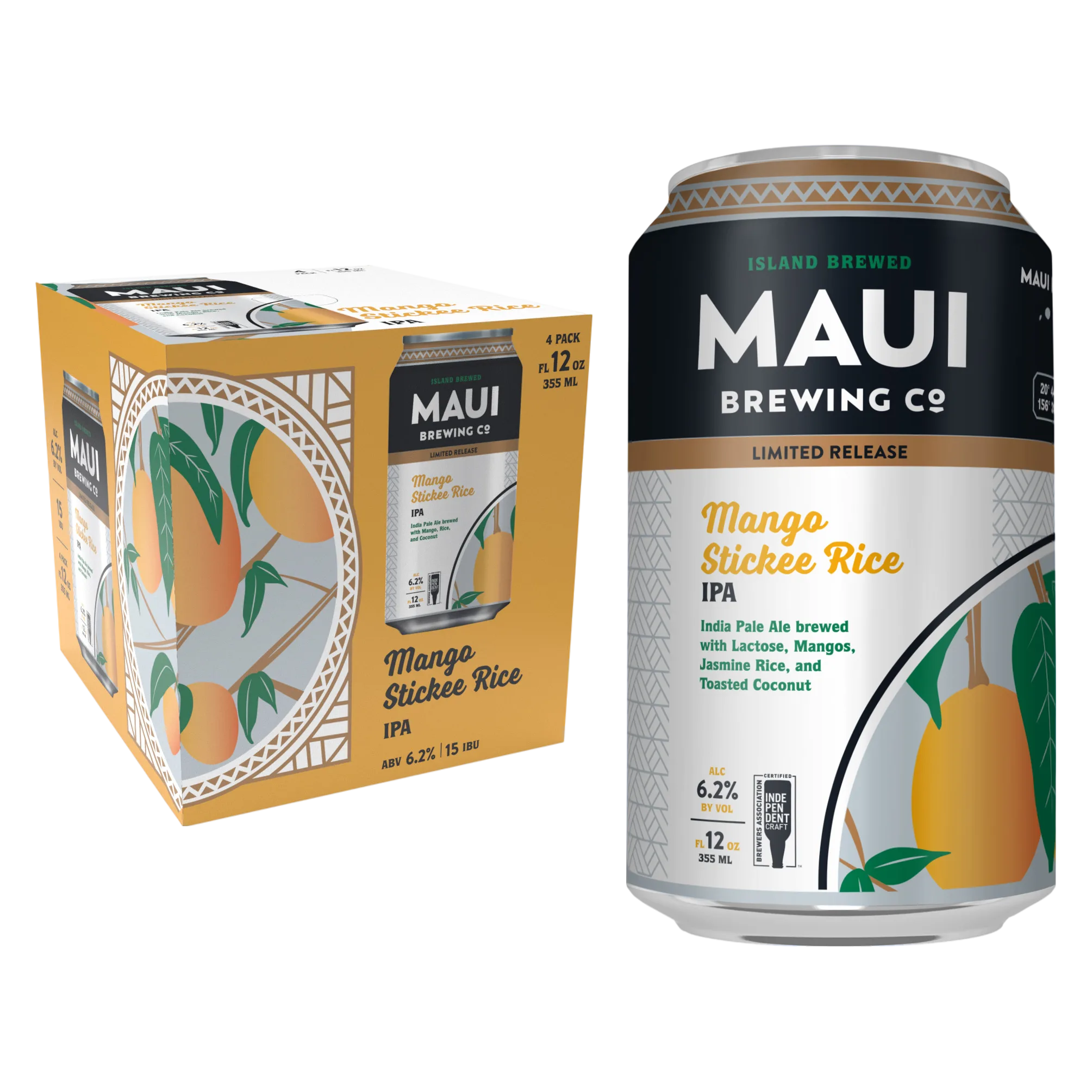 Maui Brewing Seasonal - Hazy Big Swell IPA 4pk Can