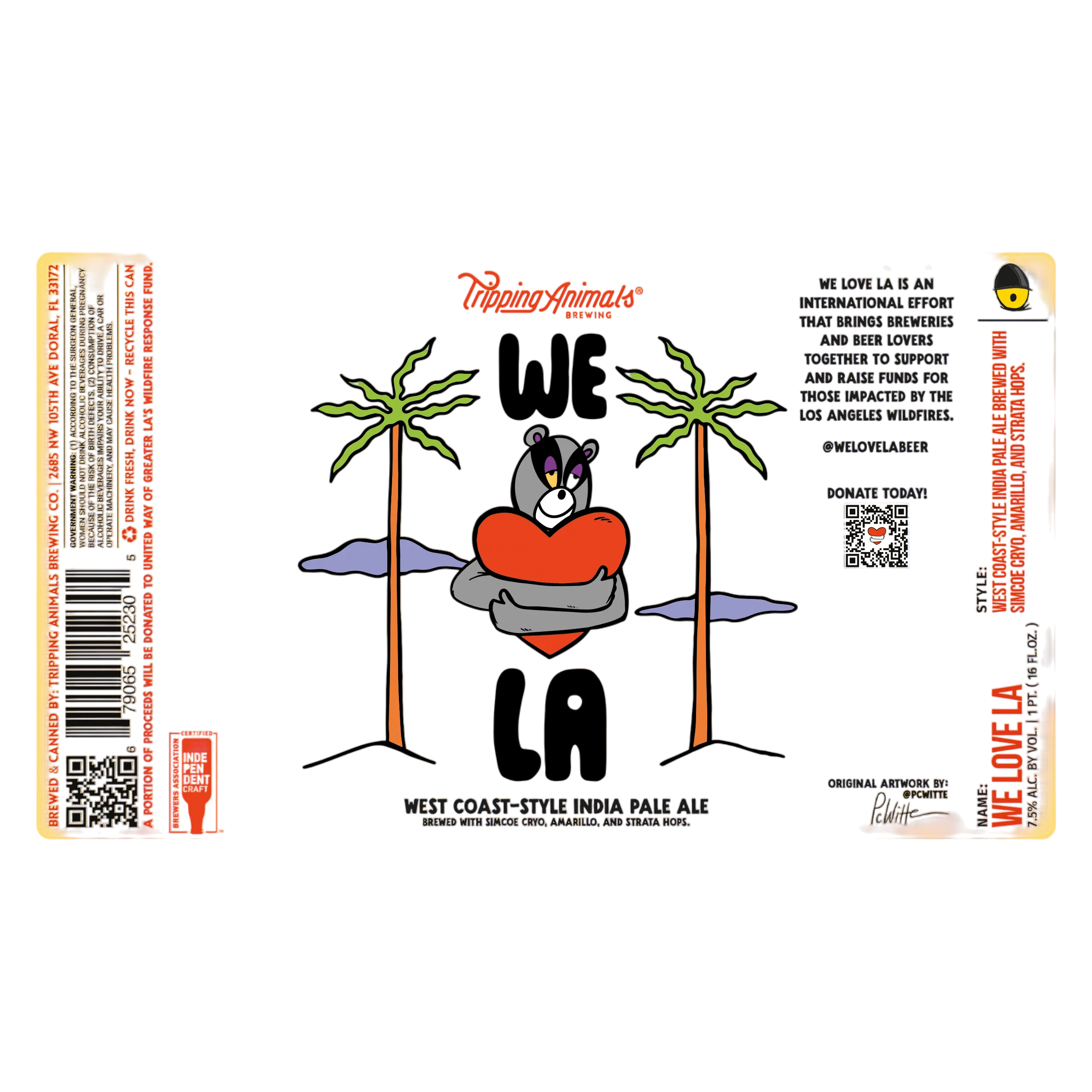 TRIP ANIMALS WE LOVE LA 4PKC