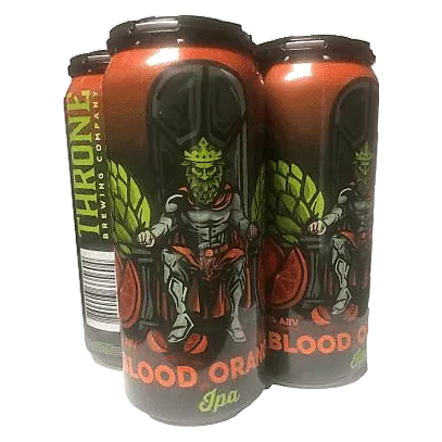 Throne Brewing Blood Orange IPA 4pk 16oz Can