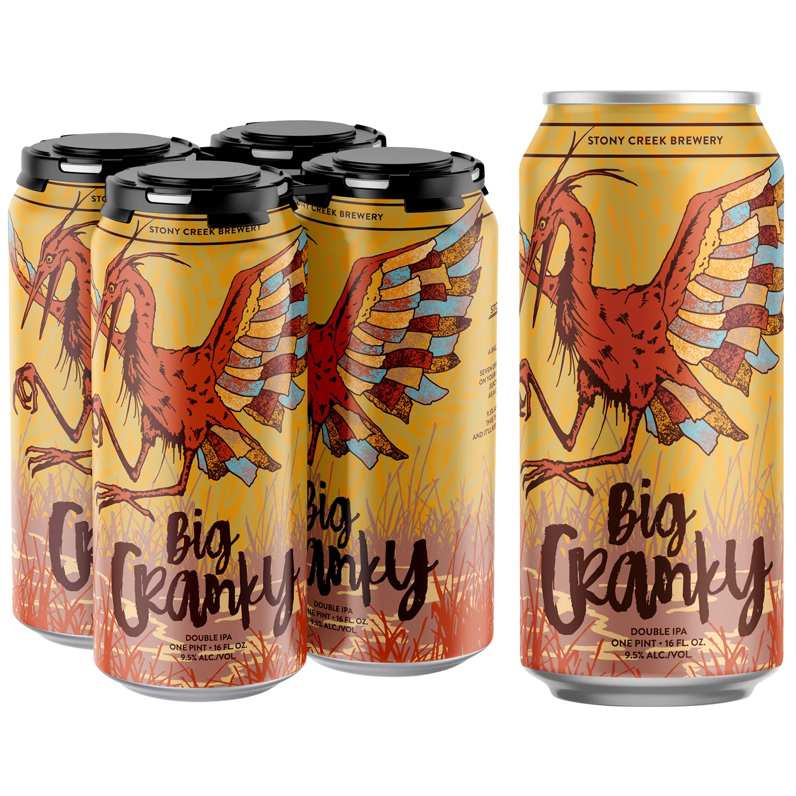 Stony Creek Big Cranky 4pk 16oz Can 9.5% ABV