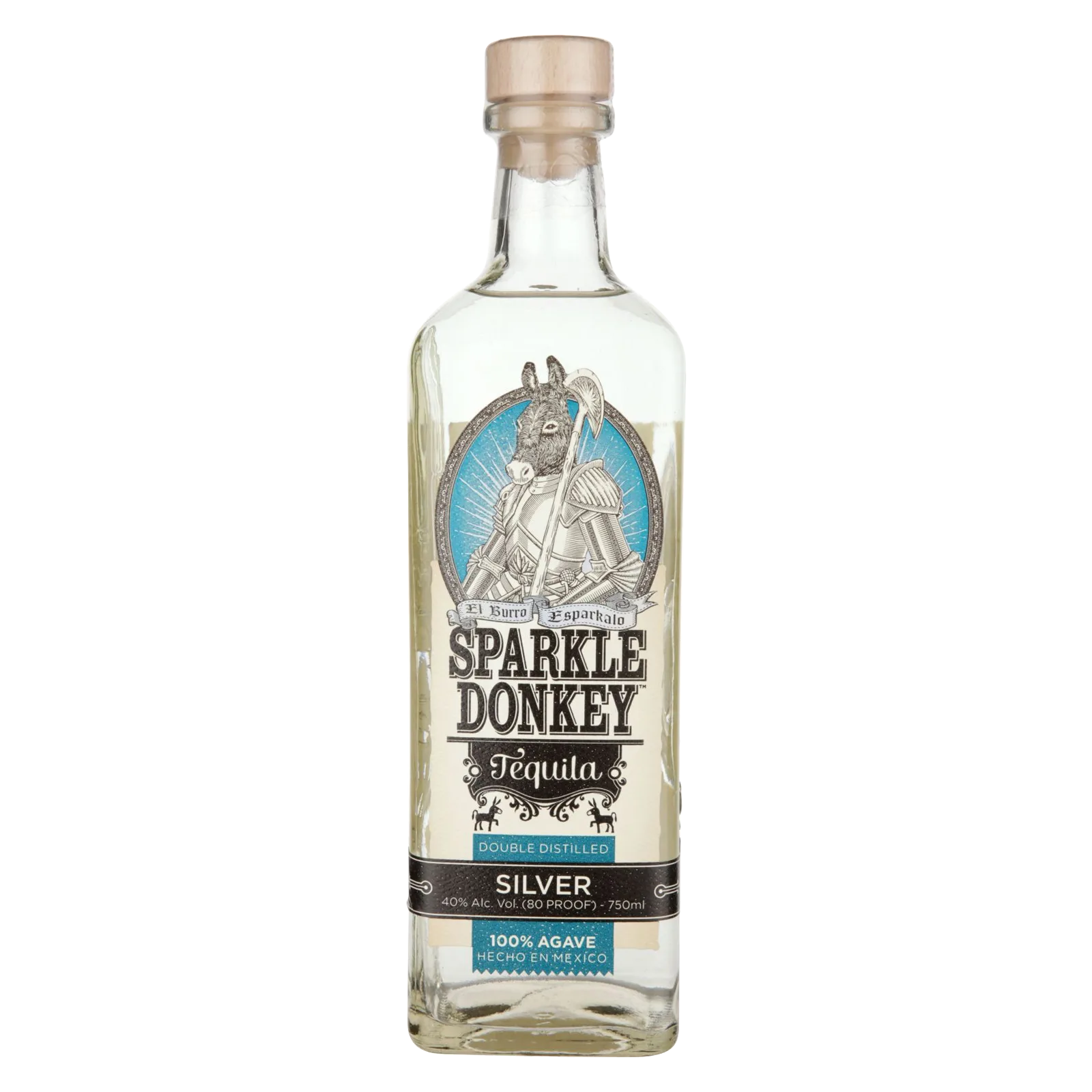 Sparkle Donkey Silver