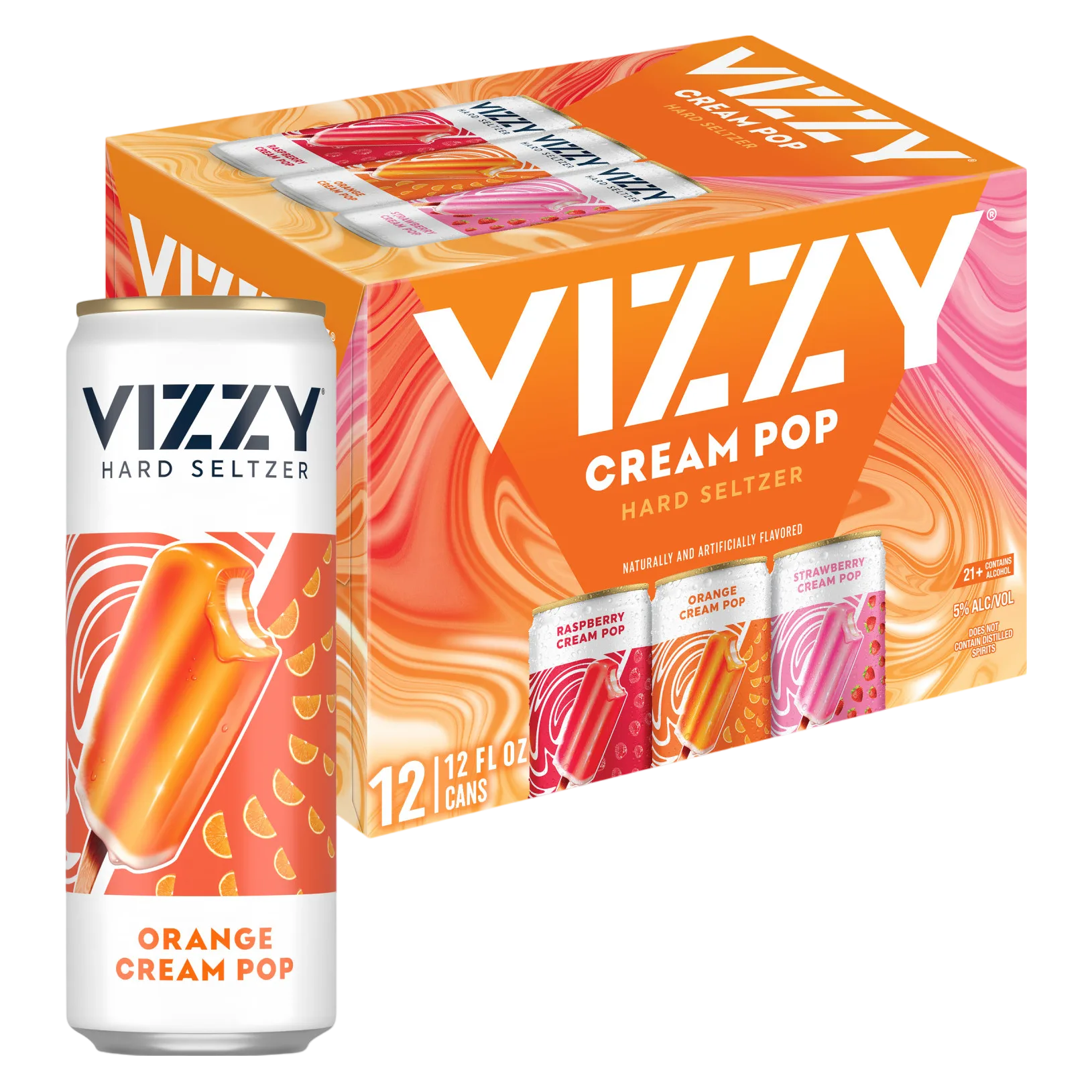 Vizzy Cream Pop Variety Pack 12pk 12oz Can
