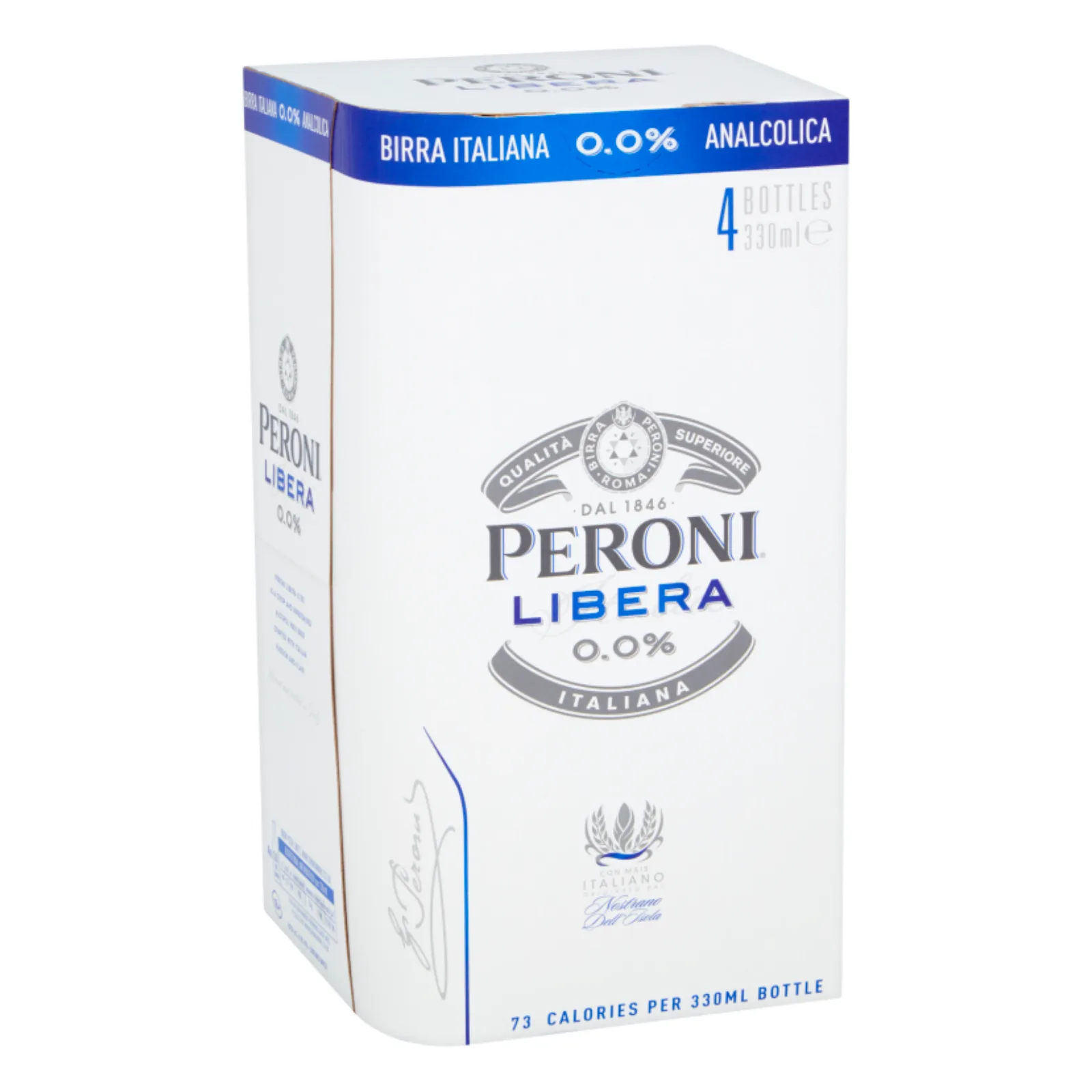 Peroni Libera Alcohol Free, 4 x 330ml