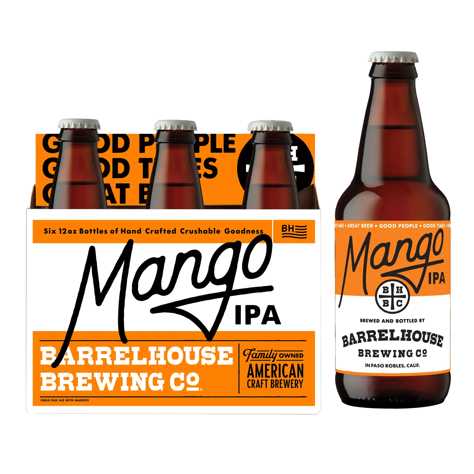 Barrelhouse Brewing Mango IPA 6pk Btl