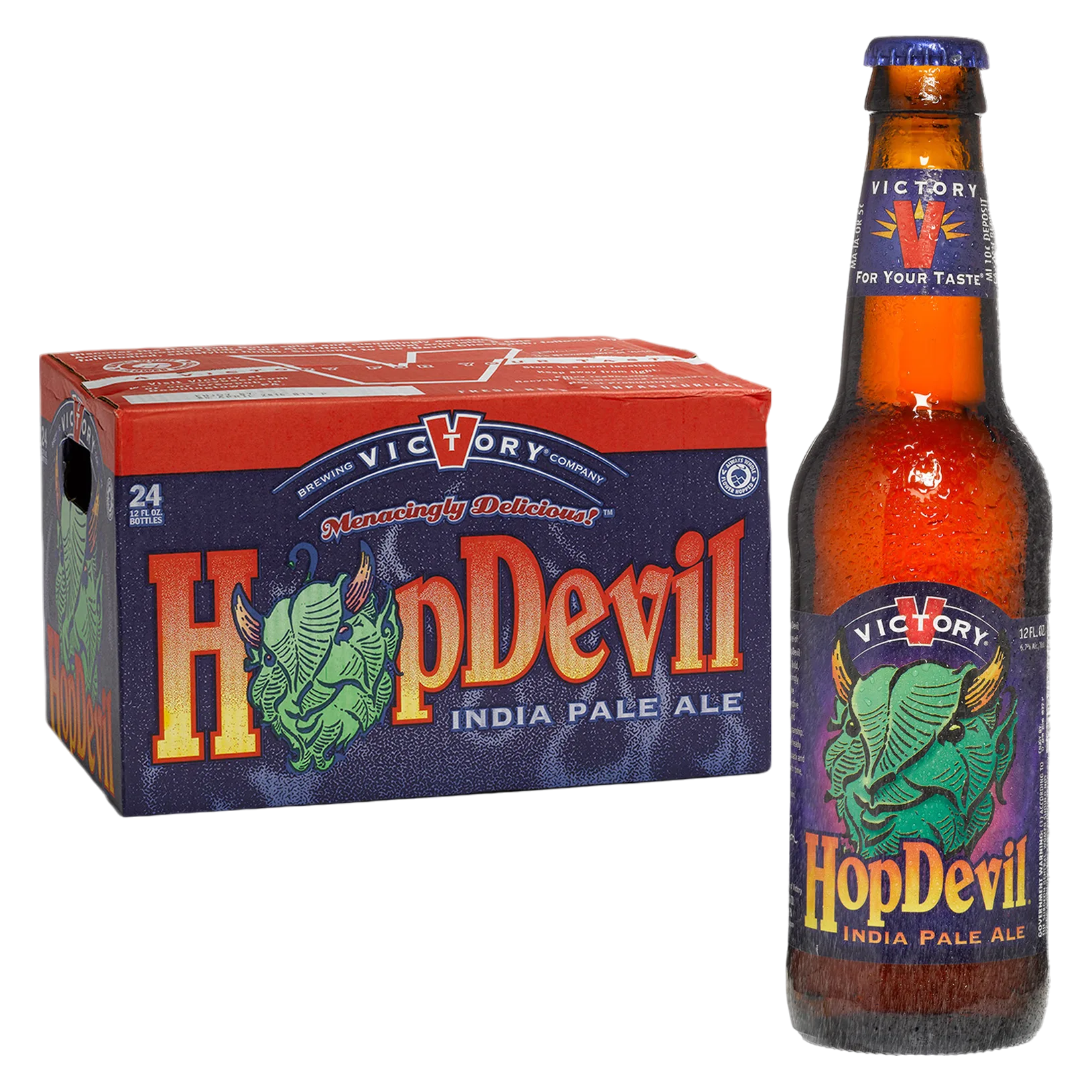 Victory Hop Devil IPA 24 Pack Bottles