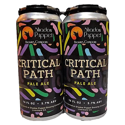 Shadow Puppet Brewing Critical Path Pale Ale 4pk 16oz Can