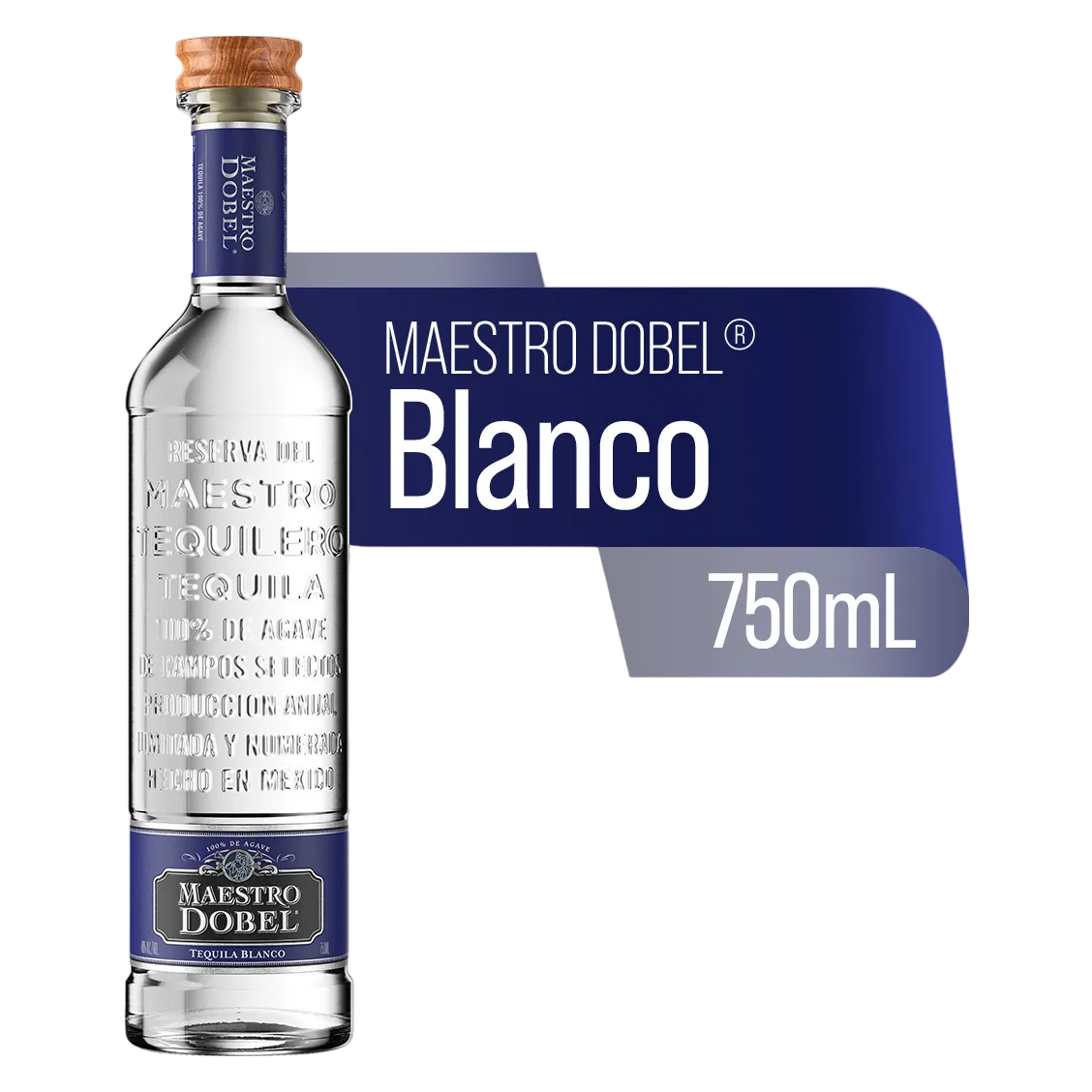 Maestro Dobel Silver Tequila (80 Proof