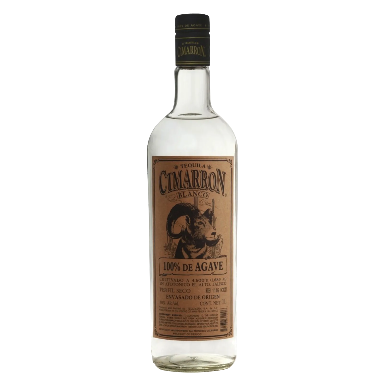 Cimarron Blanco Tequila