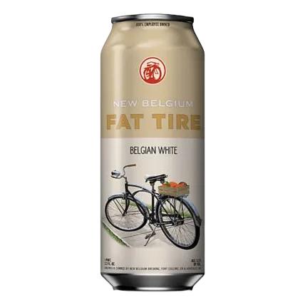 New Belgium Fat Tire Belgian White 19oz Can (19.2 OZ CAN