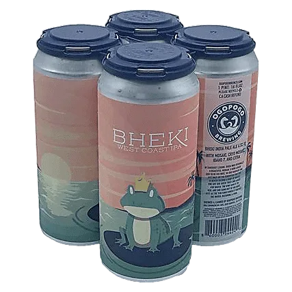 Ogopogo Brewing Bheki West Coast IPA 4pk 16oz Can