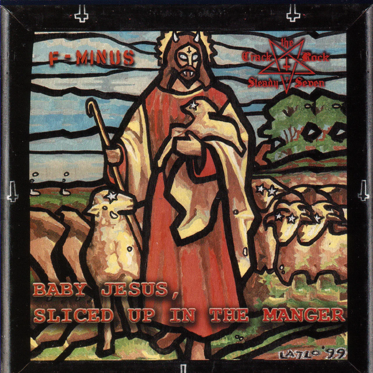 Baby Jesus, Sliced Up in the Manger