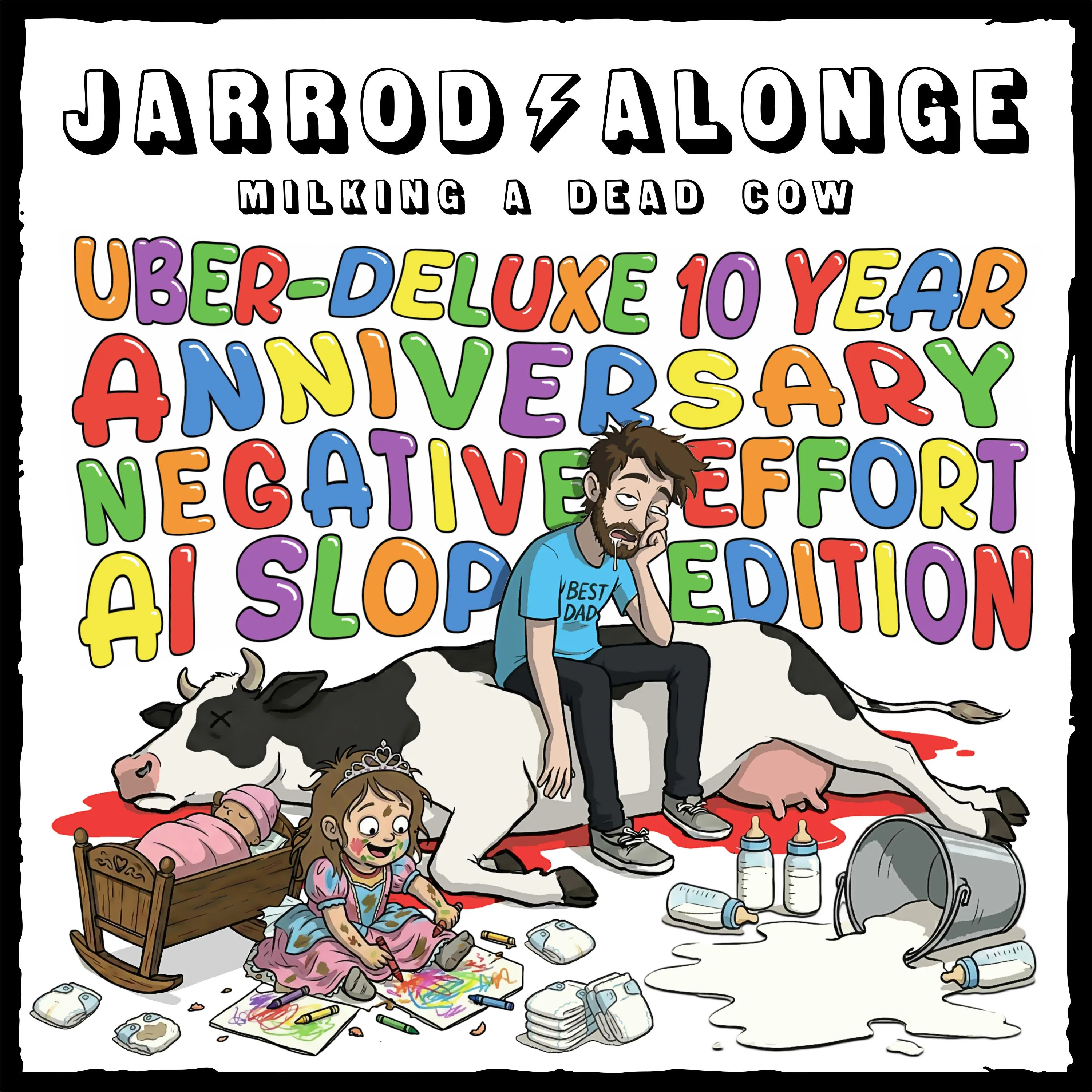 Milking a Dead Cow: Uber‐Deluxe 10 Year Anniversary Negative‐Effort AI Slop Edition