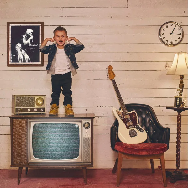 Regarde maman, I'm on the TV