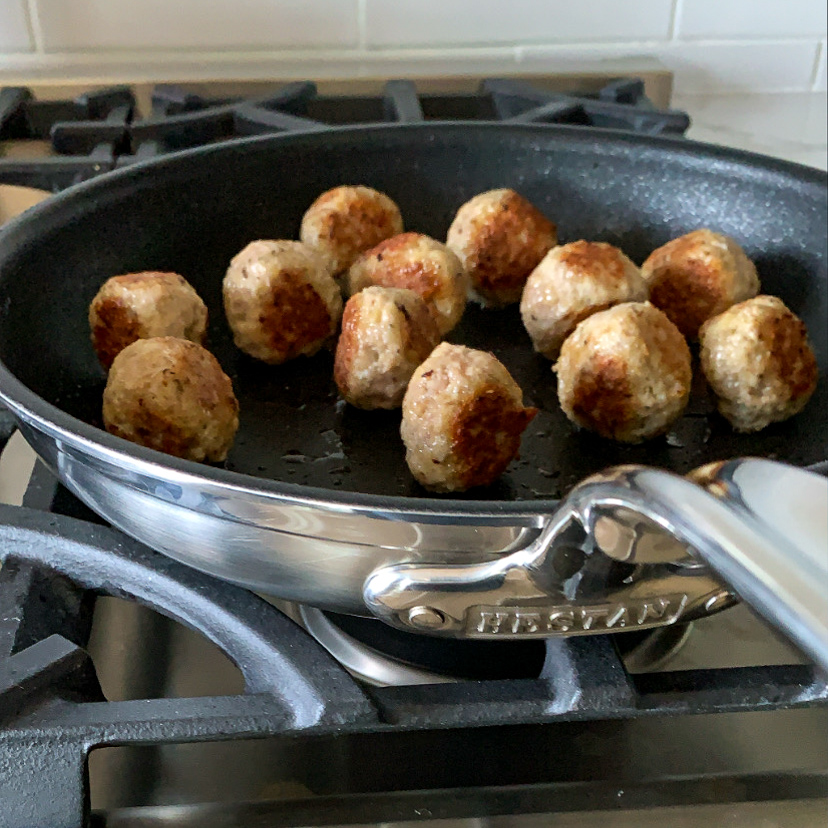 Image of Heat 1 tablespoon olive oil in a large non-stick fry...