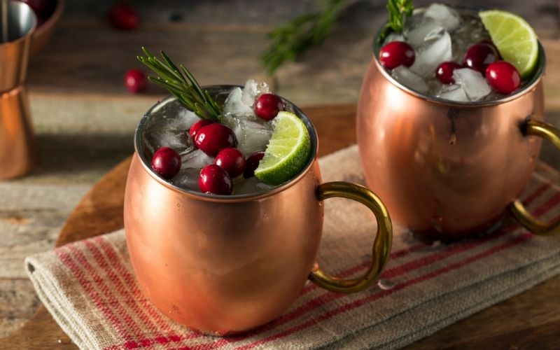 Cranberry Mule
